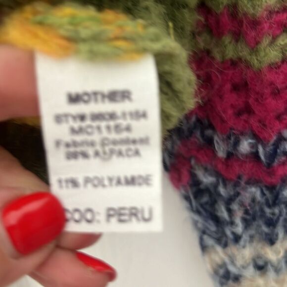 MOTHER Inset Puff-Sleeve Jumper Sweater - Picture 7 of 8